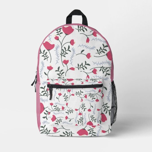 Print gesneden naaizak bedrukte rugzak (Voorkant)