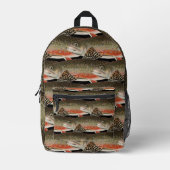 Print gesneden naaizak bedrukte rugzak (Voorkant)