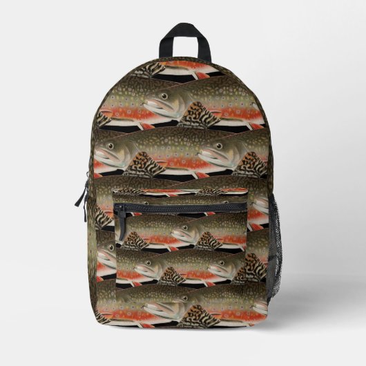 Print gesneden naaizak bedrukte rugzak (Voorkant)