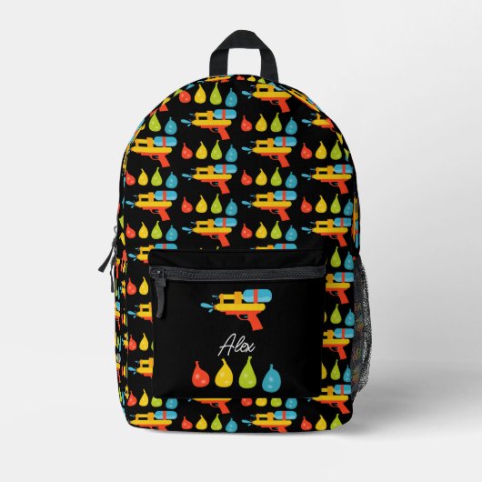 Print gesneden naaizak bedrukte rugzak (Voorkant)