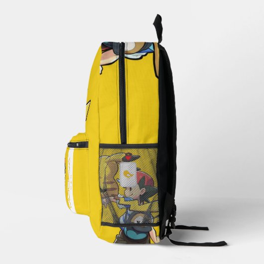 Print gesneden naaizak bedrukte rugzak (Rechts)