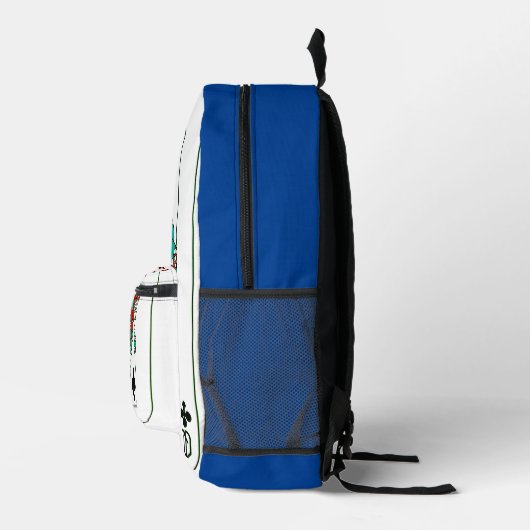 Print gesneden naaizak bedrukte rugzak (Rechts)