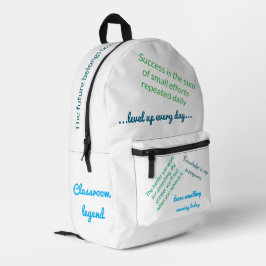 Print gesneden naaizak bedrukte rugzak