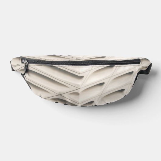 Print gesneden naaizak Beige Heuptasje (Liggend)