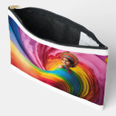 Print gesneden naaizak etui (Open)