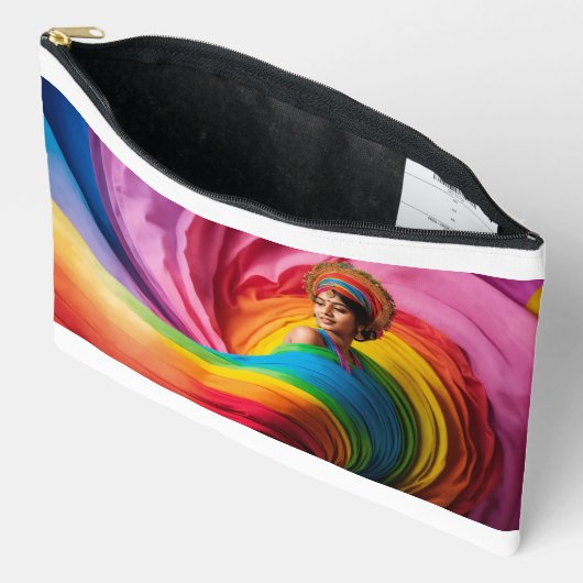 Print gesneden naaizak etui (Open)