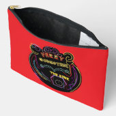 Print gesneden naaizak etui (Open)