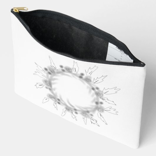 Print gesneden naaizak etui (Open)