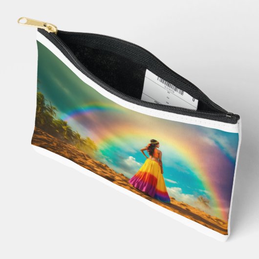 Print gesneden naaizak etui (Open)