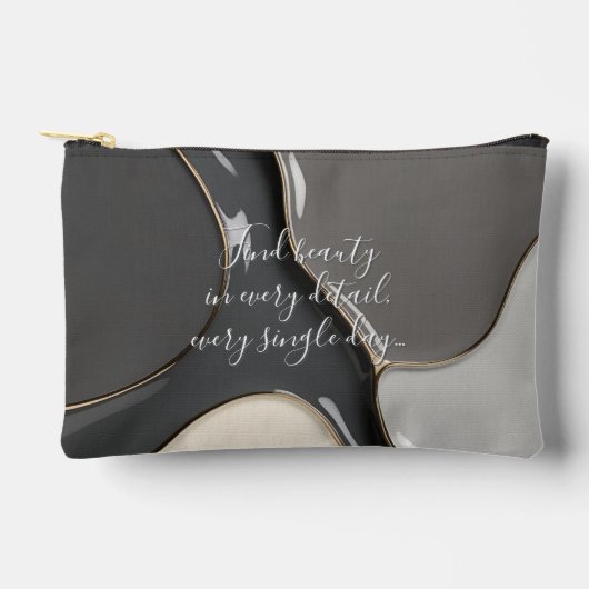 Print gesneden naaizak in stijlvolle grafiek etui (Voorkant)