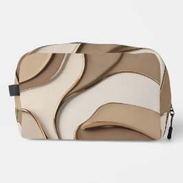 Print gesneden naaizak in stijlvolle grafiek toilettasje