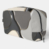 Print gesneden naaizak in stijlvolle grafiek toilettasje (Rechterhoek)