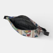 Print gesneden naaizak mahjong heuptasje (Open)