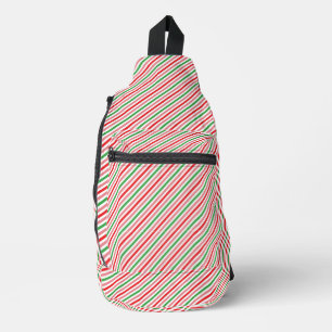Print gesneden naaizak sling bag