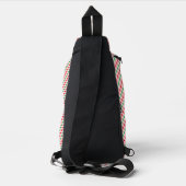Print gesneden naaizak sling bag (Achterkant)