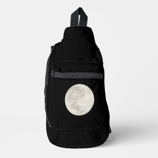 Print gesneden naaizak sling bag (Voorkant)