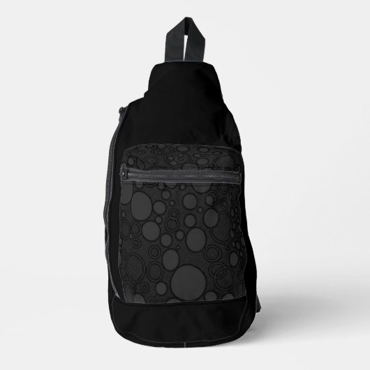 Print gesneden naaizak sling bag (Voorkant)