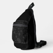 Print gesneden naaizak sling bag (Rechterhoek)