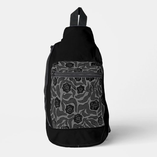 Print gesneden naaizak sling bag (Voorkant)