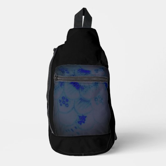 Print gesneden naaizak sling bag (Voorkant)