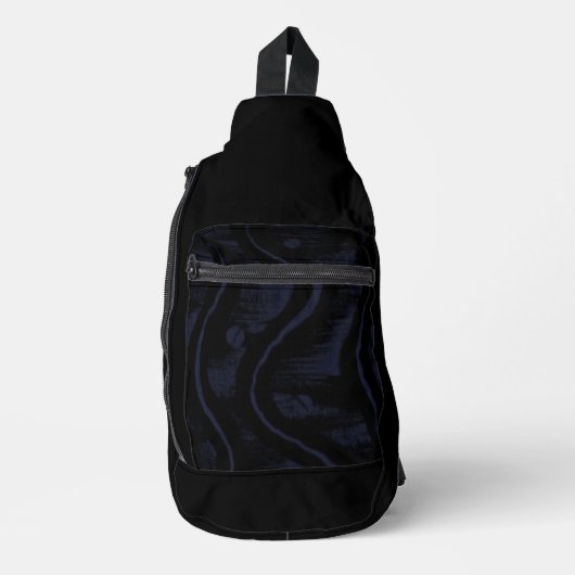 Print gesneden naaizak sling bag (Voorkant)