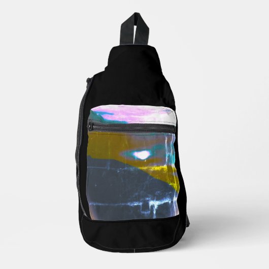 Print gesneden naaizak sling bag (Voorkant)