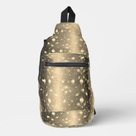 Print gesneden naaizak sling bag