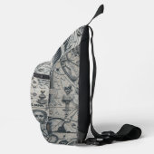 Print gesneden naaizak sling bag (Rechts)