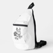 Print gesneden naaizak sling bag (Rechterhoek)