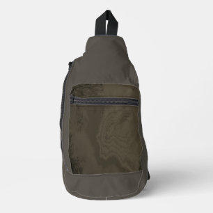 Print gesneden naaizak sling bag
