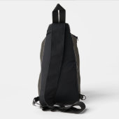 Print gesneden naaizak sling bag (Achterkant)