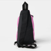 Print gesneden naaizak sling bag (Achterkant)