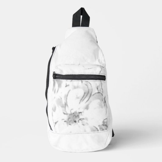 Print gesneden naaizak sling bag (Voorkant)