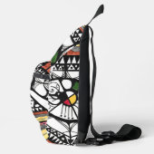 Print gesneden naaizak sling bag (Rechts)