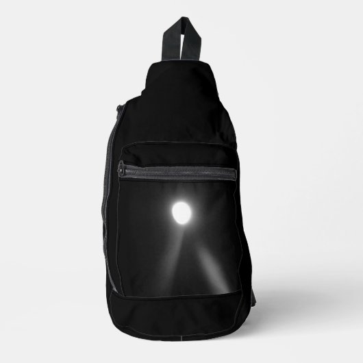 Print gesneden naaizak sling bag (Voorkant)