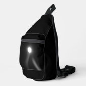 Print gesneden naaizak sling bag (Rechterhoek)