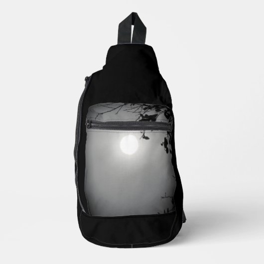 Print gesneden naaizak sling bag (Voorkant)