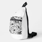 Print gesneden naaizak sling bag (Rechterhoek)