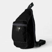 Print gesneden naaizak sling bag (Rechterhoek)