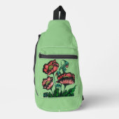 Print gesneden naaizak sling bag (Voorkant)