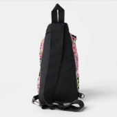 Print gesneden naaizak sling bag (Achterkant)