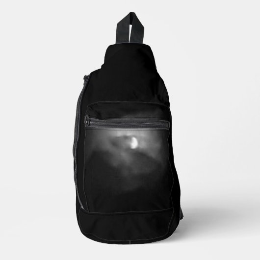 Print gesneden naaizak sling bag (Voorkant)