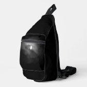 Print gesneden naaizak sling bag (Rechterhoek)