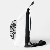 Print gesneden naaizak sling bag (Rechts)
