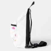 Print gesneden naaizak sling bag (Rechts)
