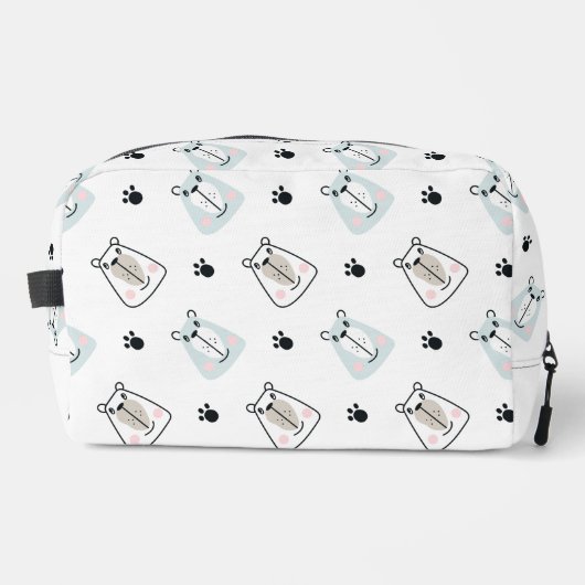 Print gesneden naaizak toilettasje (Voorkant)