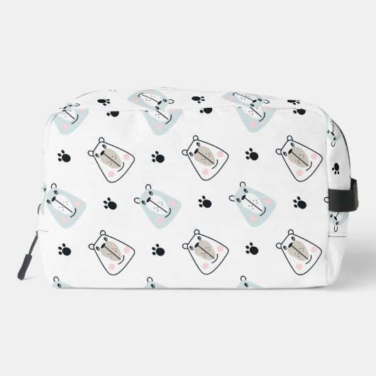 Print gesneden naaizak toilettasje (Achterkant)