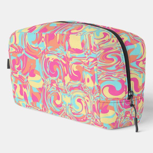 Print gesneden naaizak toilettasje (Rechterhoek)