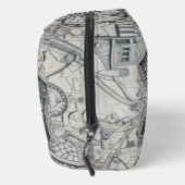 Print gesneden naaizak toilettasje (Rechts)