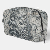 Print gesneden naaizak toilettasje (Rechterhoek)